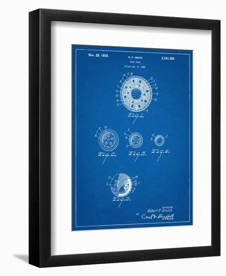 Golf Ball Patent-null-Framed Art Print