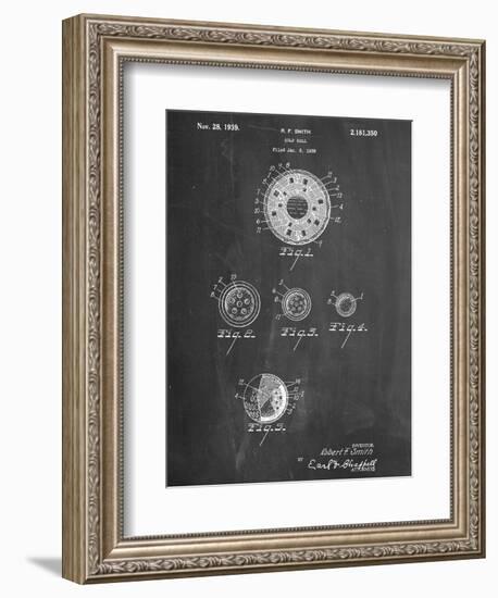 Golf Ball Patent-null-Framed Art Print