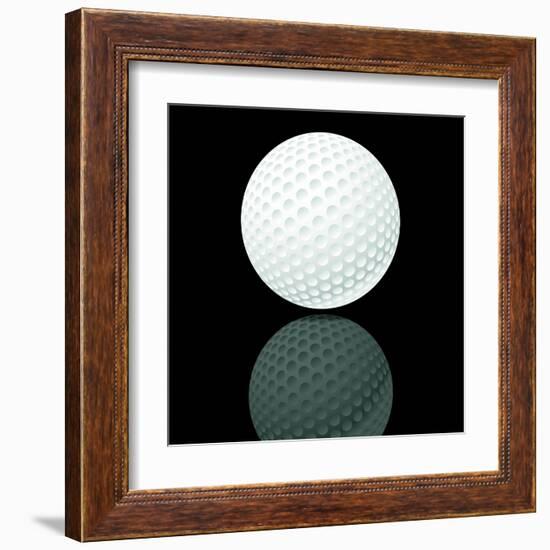 Golf Ball-Coline-Framed Art Print