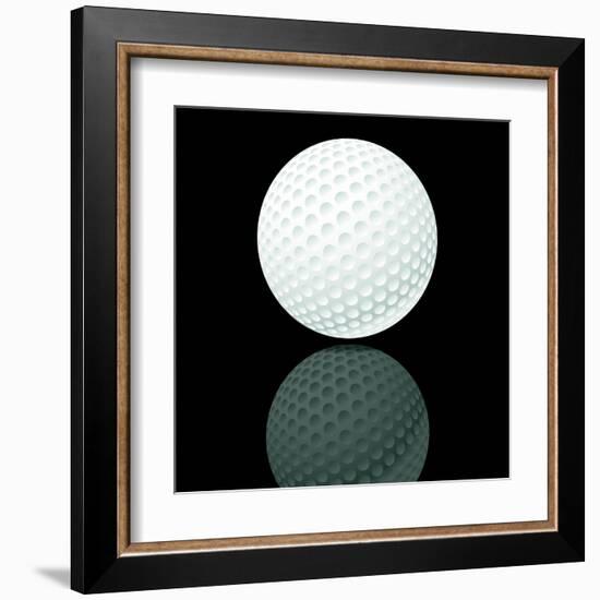 Golf Ball-Coline-Framed Art Print