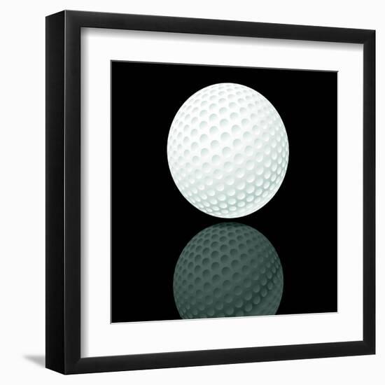 Golf Ball-Coline-Framed Art Print