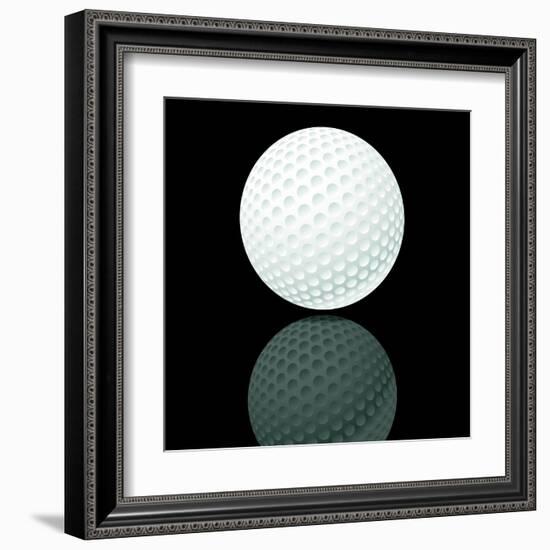 Golf Ball-Coline-Framed Art Print