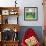 Golf Cart - Red-Robbin Rawlings-Framed Premium Giclee Print displayed on a wall