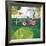 Golf Cart - Red-Robbin Rawlings-Framed Giclee Print