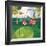 Golf Cart - Red-Robbin Rawlings-Framed Giclee Print