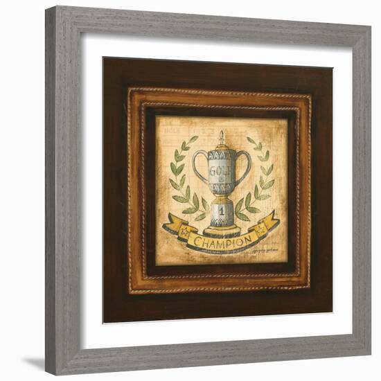 Golf Champion-Gregory Gorham-Framed Art Print