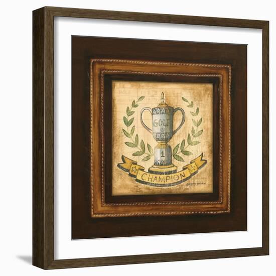 Golf Champion-Gregory Gorham-Framed Art Print