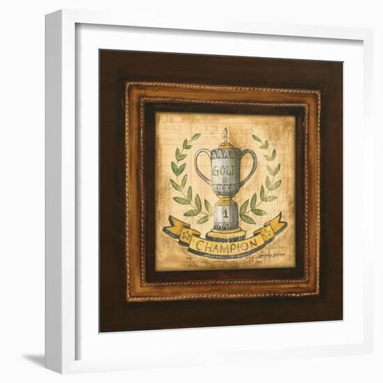 Golf Champion-Gregory Gorham-Framed Art Print