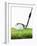 Golf Club and Golf Ball on Grass-null-Framed Photographic Print