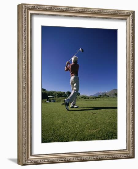 Golf Club at Genoa Lakes, Nevada, USA-null-Framed Photographic Print