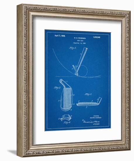 Golf Club Patent-null-Framed Art Print