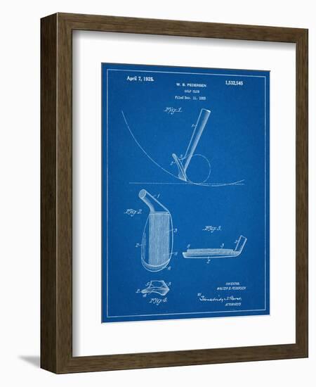 Golf Club Patent-null-Framed Art Print