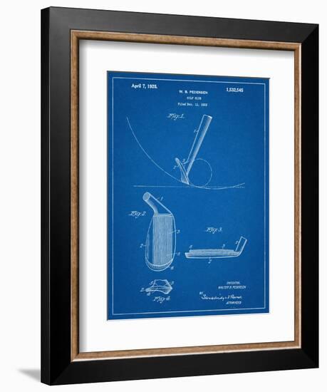 Golf Club Patent-null-Framed Art Print