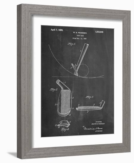 Golf Club Patent-null-Framed Art Print