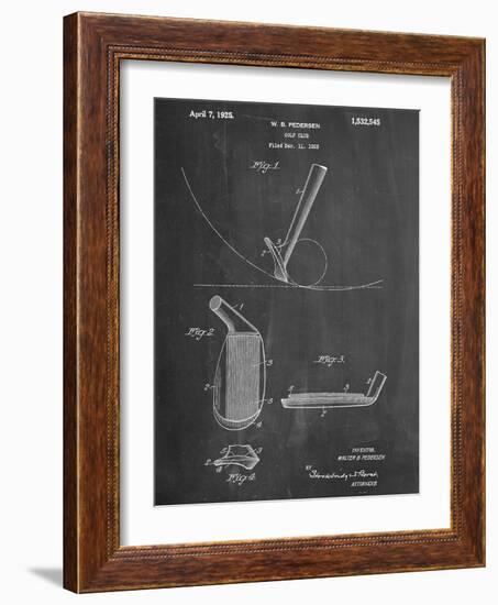 Golf Club Patent-null-Framed Art Print