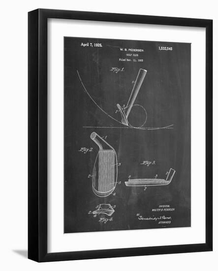 Golf Club Patent-null-Framed Art Print