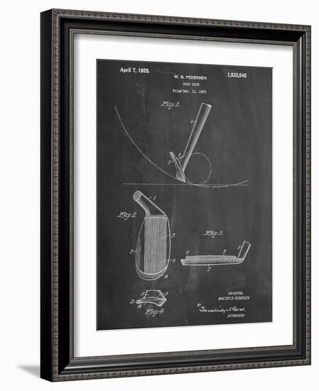 Golf Club Patent-null-Framed Art Print