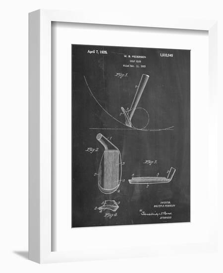 Golf Club Patent-null-Framed Premium Giclee Print