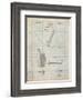 Golf Club Patent-Cole Borders-Framed Art Print