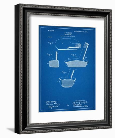 Golf Club Putter Patent-null-Framed Art Print