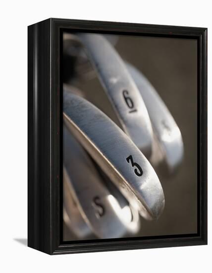 Golf Clubs-null-Framed Premier Image Canvas