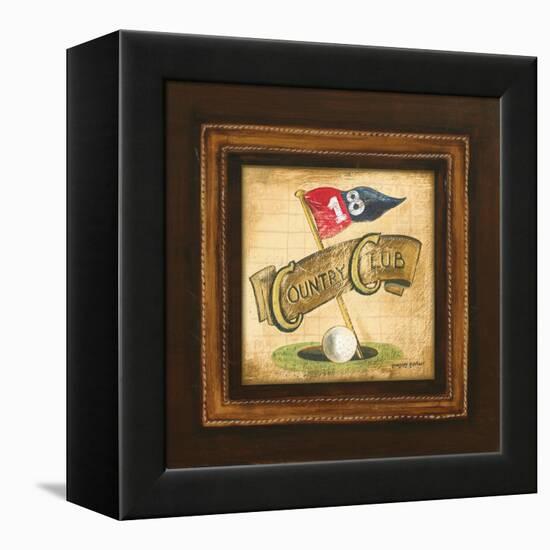 Golf Country Club-Gregory Gorham-Framed Stretched Canvas