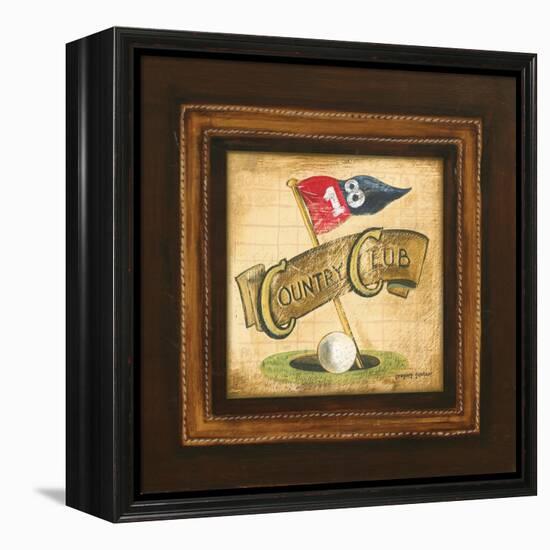 Golf Country Club-Gregory Gorham-Framed Stretched Canvas