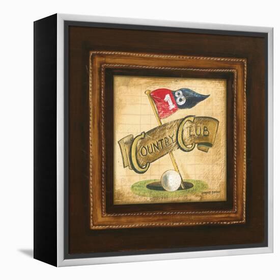 Golf Country Club-Gregory Gorham-Framed Stretched Canvas