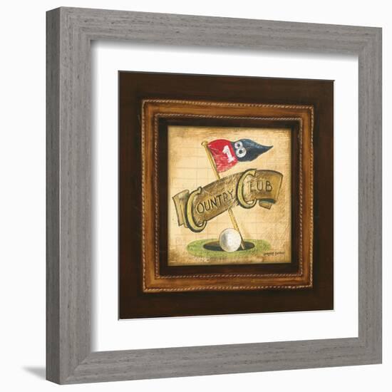 Golf Country Club-Gregory Gorham-Framed Art Print