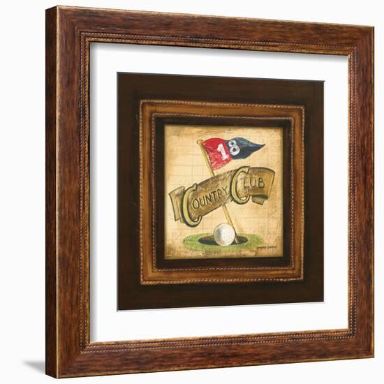 Golf Country Club-Gregory Gorham-Framed Art Print