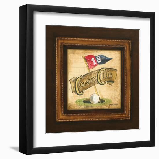 Golf Country Club-Gregory Gorham-Framed Art Print