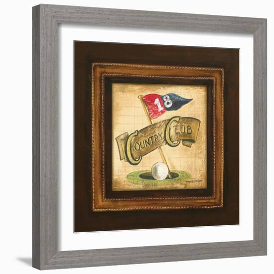 Golf Country Club-Gregory Gorham-Framed Premium Giclee Print