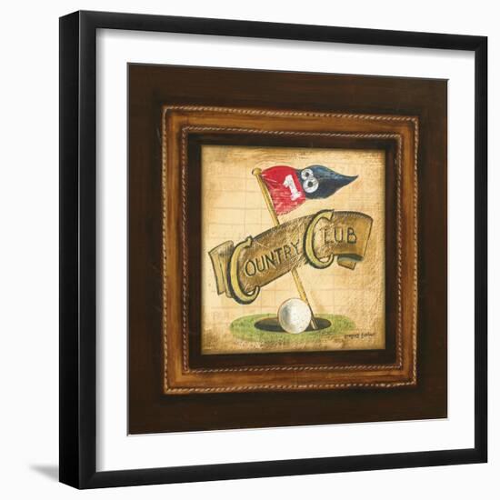 Golf Country Club-Gregory Gorham-Framed Premium Giclee Print