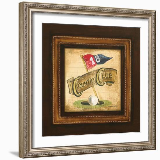 Golf Country Club-Gregory Gorham-Framed Art Print