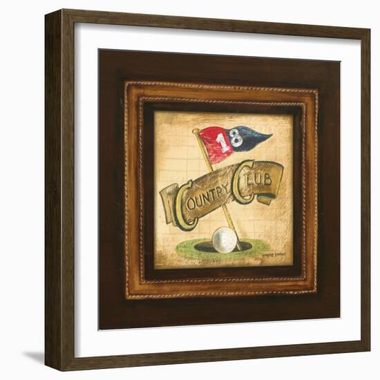 Golf Country Club-Gregory Gorham-Framed Art Print