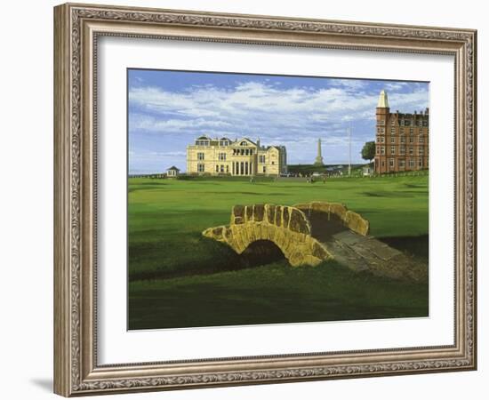 Golf Course 10-William Vanderdasson-Framed Giclee Print