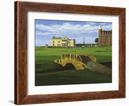 Golf Course 10-William Vanderdasson-Framed Giclee Print