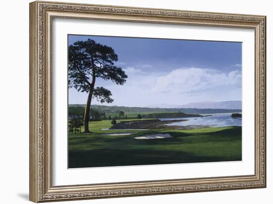 Golf Course 1-William Vanderdasson-Framed Giclee Print