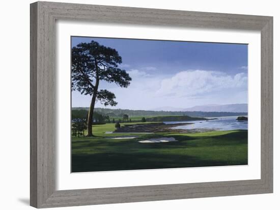 Golf Course 1-William Vanderdasson-Framed Giclee Print