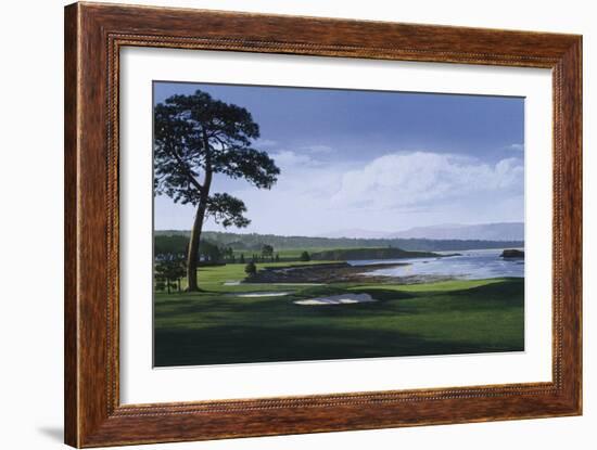 Golf Course 1-William Vanderdasson-Framed Giclee Print