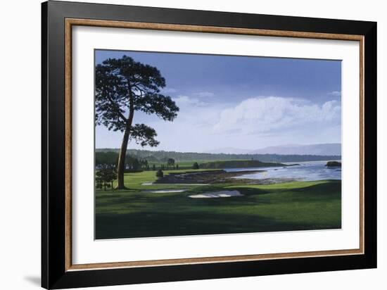 Golf Course 1-William Vanderdasson-Framed Giclee Print