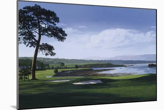 Golf Course 1-William Vanderdasson-Mounted Giclee Print