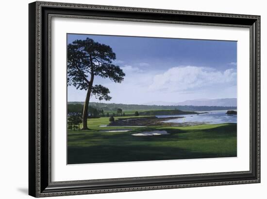 Golf Course 1-William Vanderdasson-Framed Giclee Print