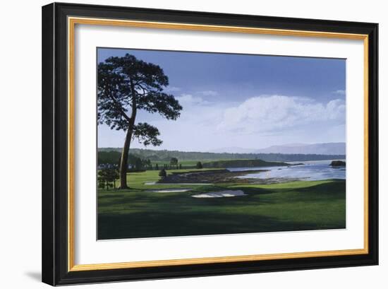 Golf Course 1-William Vanderdasson-Framed Giclee Print