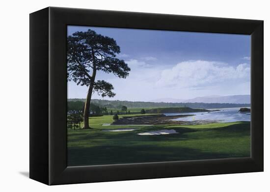 Golf Course 1-William Vanderdasson-Framed Premier Image Canvas