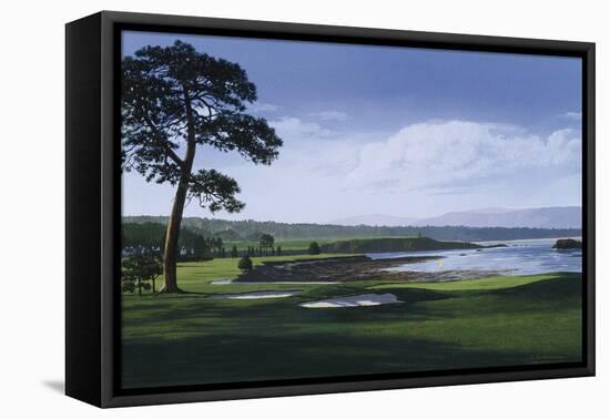 Golf Course 1-William Vanderdasson-Framed Premier Image Canvas