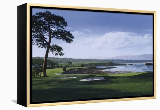 Golf Course 1-William Vanderdasson-Framed Premier Image Canvas