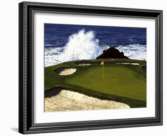 Golf Course 2-William Vanderdasson-Framed Giclee Print