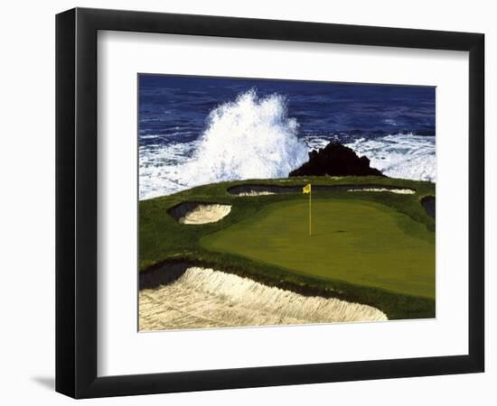 Golf Course 2-William Vanderdasson-Framed Giclee Print