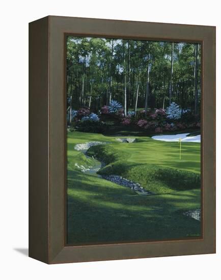 Golf Course 4-William Vanderdasson-Framed Premier Image Canvas